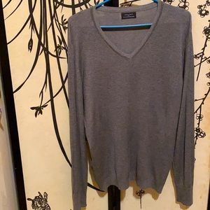 Zara Men Basic Breathable Relax Fit V -Neck Trendy Sweater Pullover
